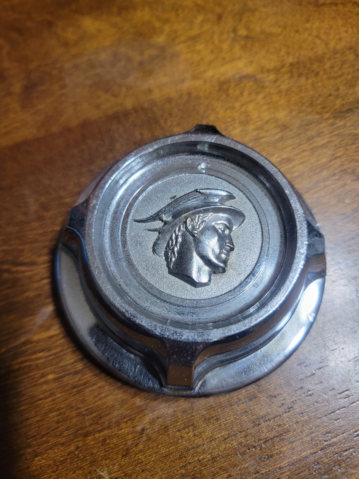 1963 MERCURY COMET GAS CAP W/ EMBLEM ORNAMENT FUEL CAP 1963 MERCURY COMET GAS CAP W/ EMBLEM ORNAMENT FUEL CAP