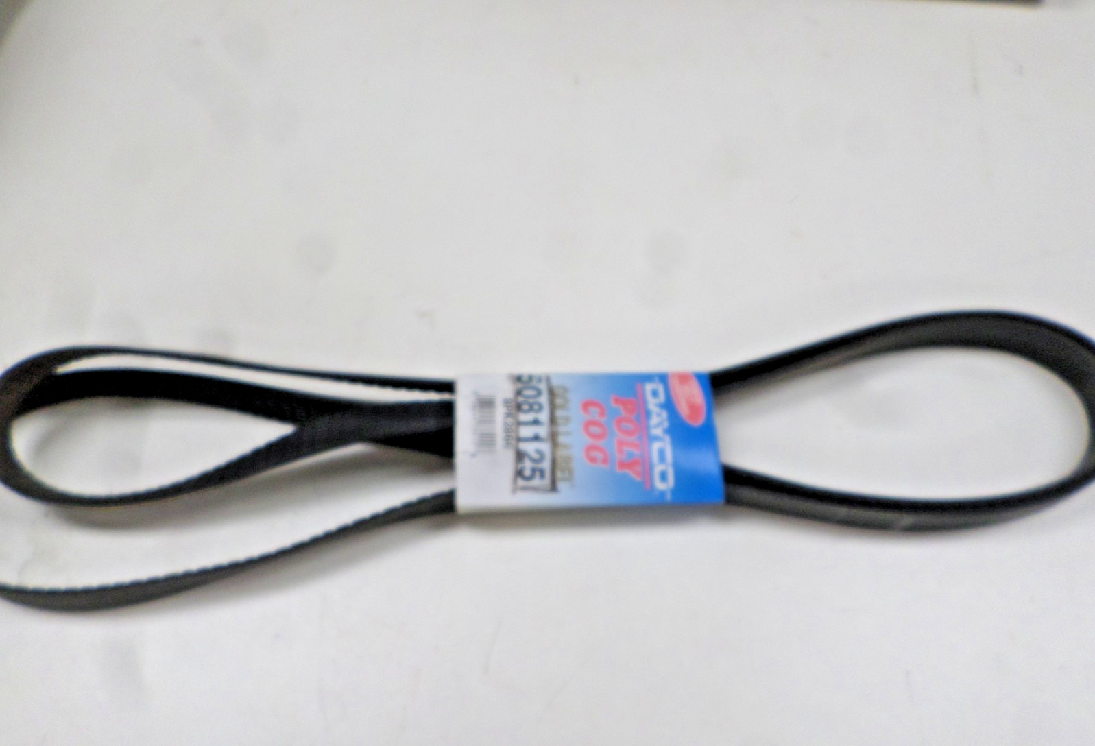 5081125 Dayco Poly Cog Gold Label V-Belt Made in Canada