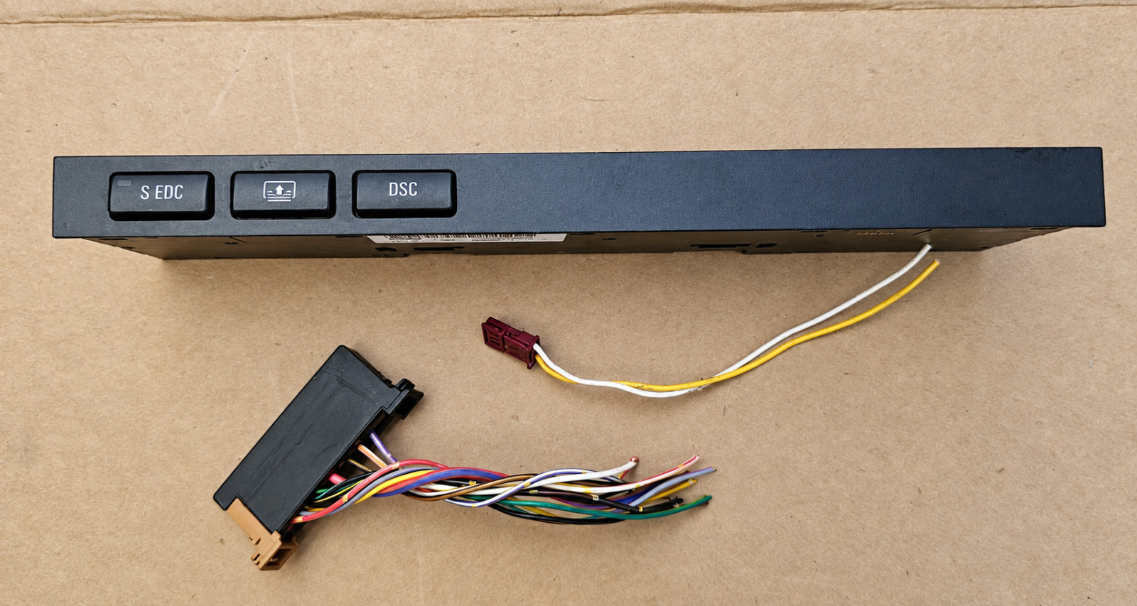 BMW E39 E38 Rear Sun Blind Control Panel Button / Pig Tails / Sun Shade Upgrade 