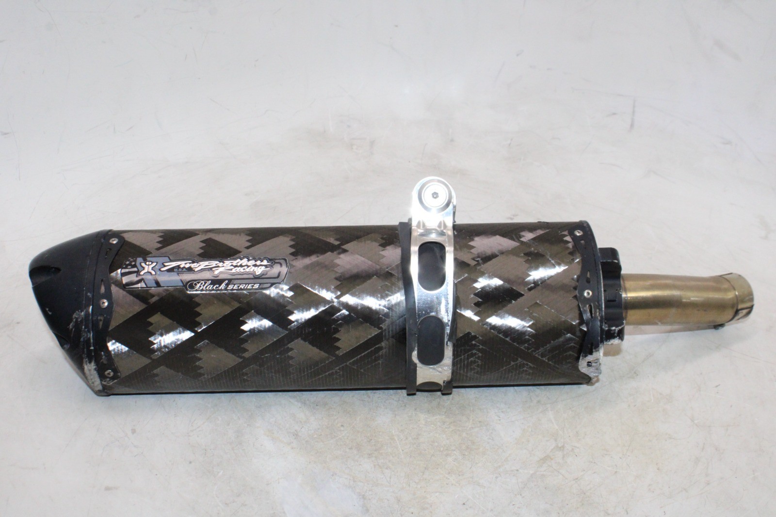 13-17 KAWASAKI NINJA 300 EX300A EXHAUST PIPE MUFFLER TWO BROTHERS