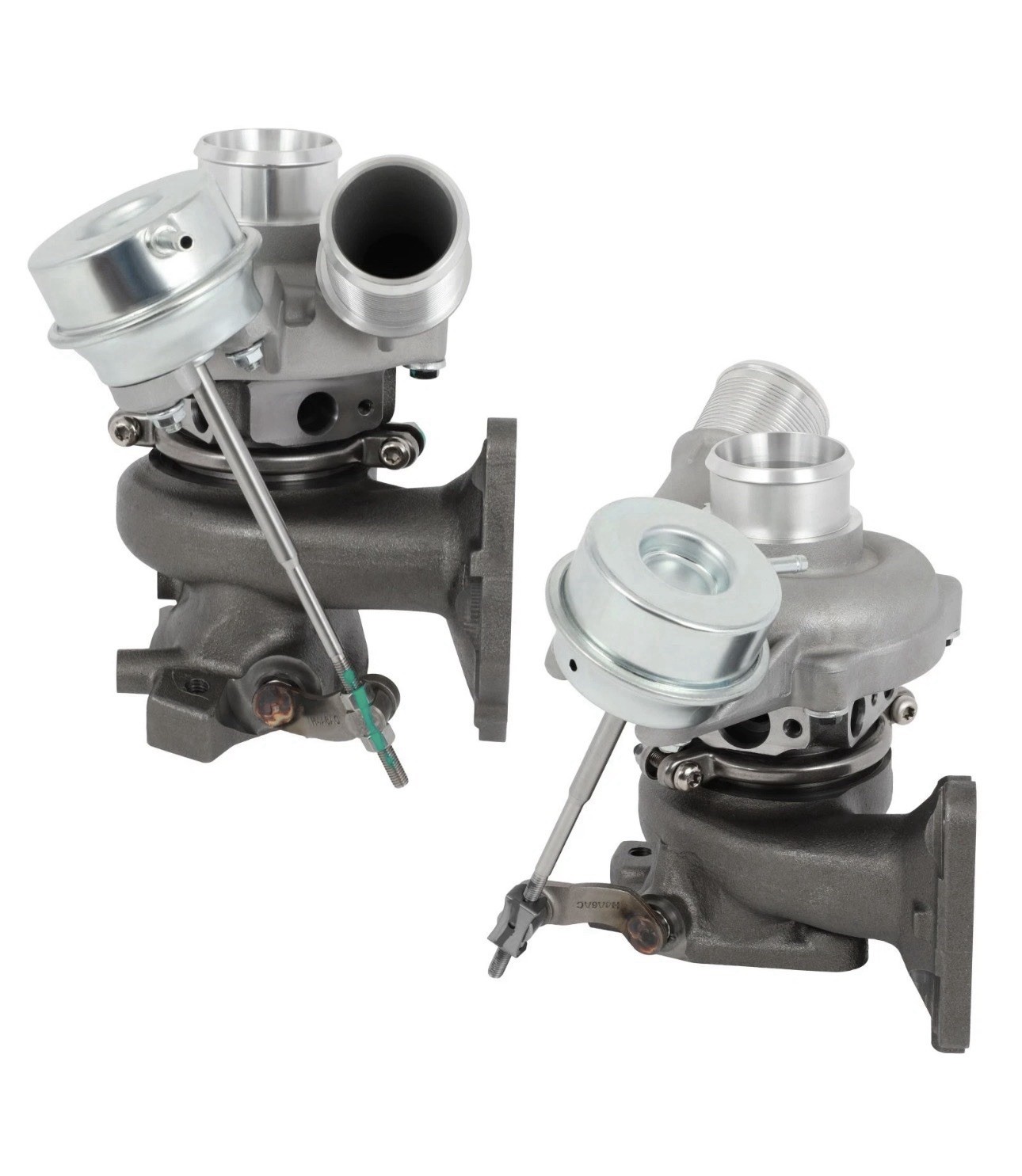 2x Turbo Turbochargers Left + Right for Ford F-150 F150 2.7L V6 2015-2017 Engine
