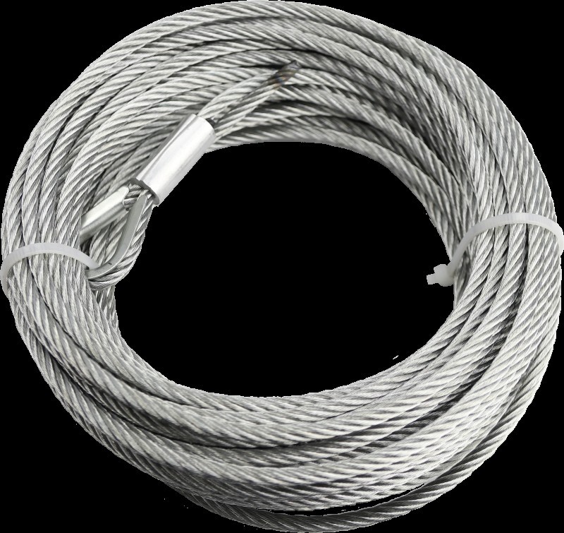 KFI 2500-3500 lb. Replacement Galvanized Steel Winch Cable 3/16