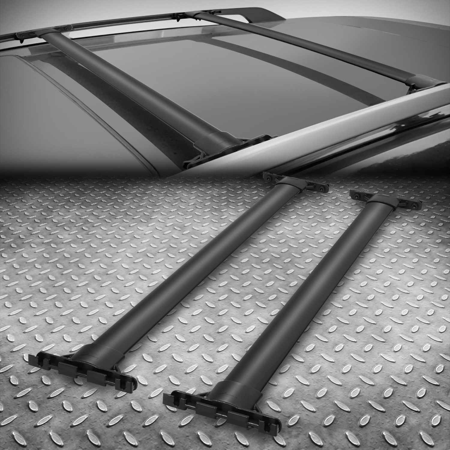For 10-15 Lexus RX350 RX450h Aluminum Roof Rack Rail Cross Bar Cargo Carrier