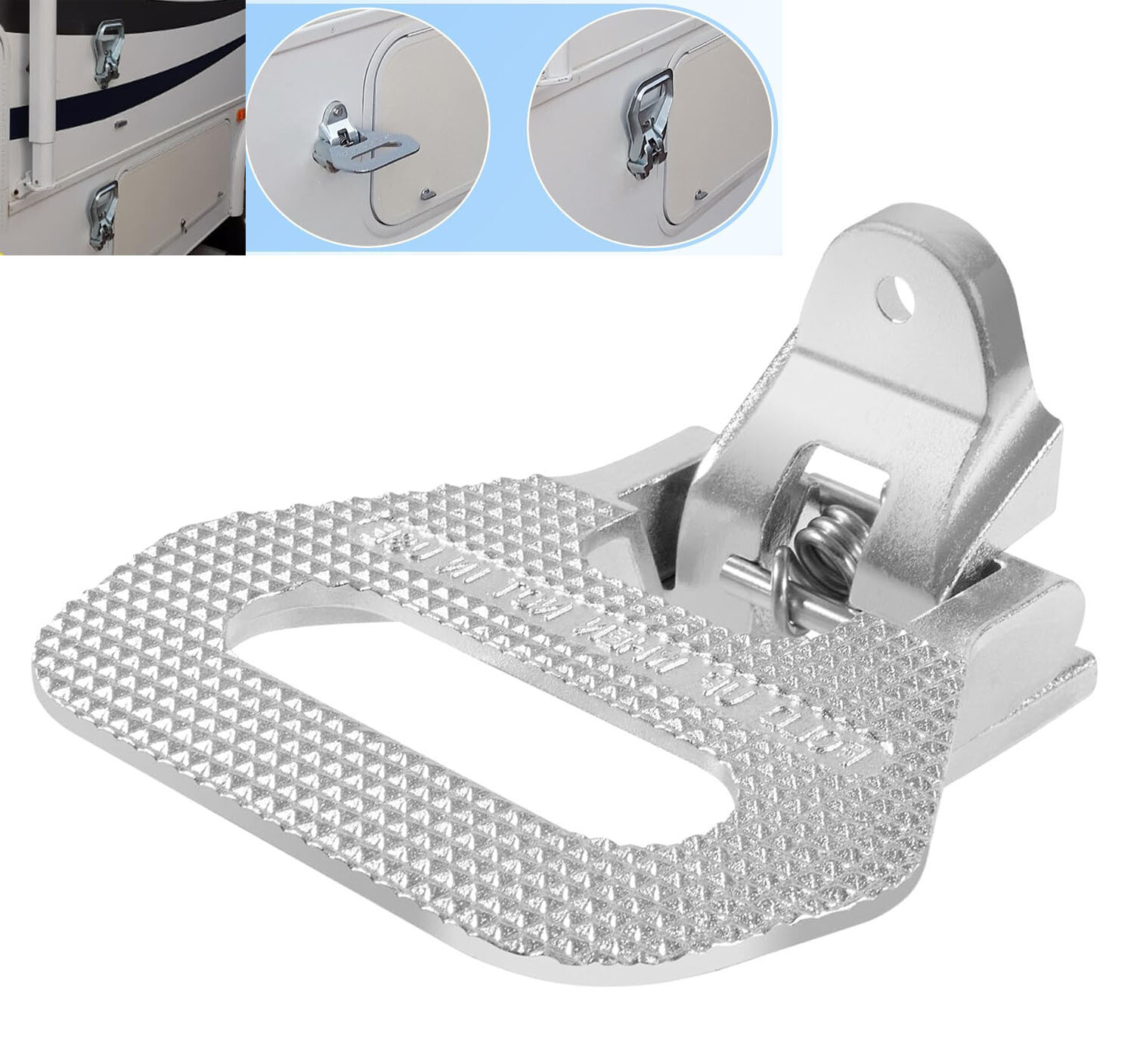 5236586 Universal Folding Safety Truck Step Fits Most Truck, Van & Boat Trailer