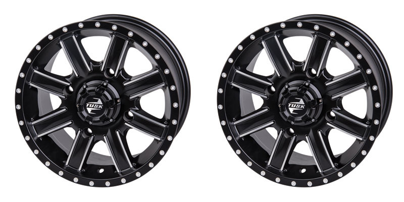 2 PK 4/137 Tusk 185-276-0012dbab-ac6a11-2X Cascade Wheel 14x7 4.0+3.0 Machined