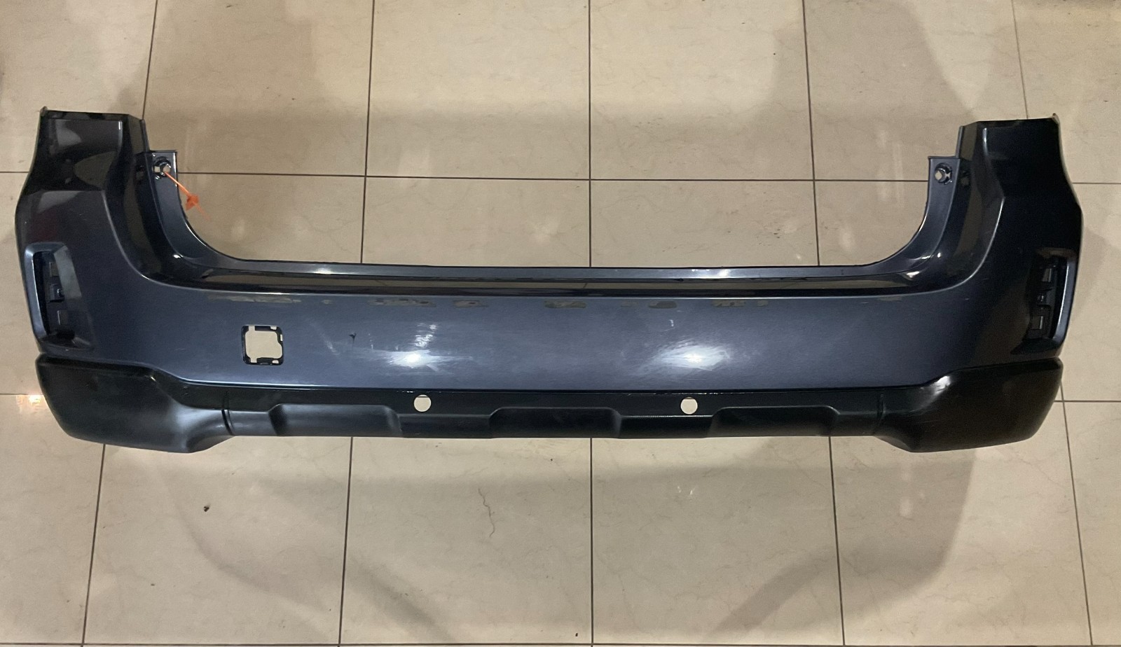 Rear Bumper Cover Blue 2015 - 2017 Subaru Outback 57704aal11b OEM