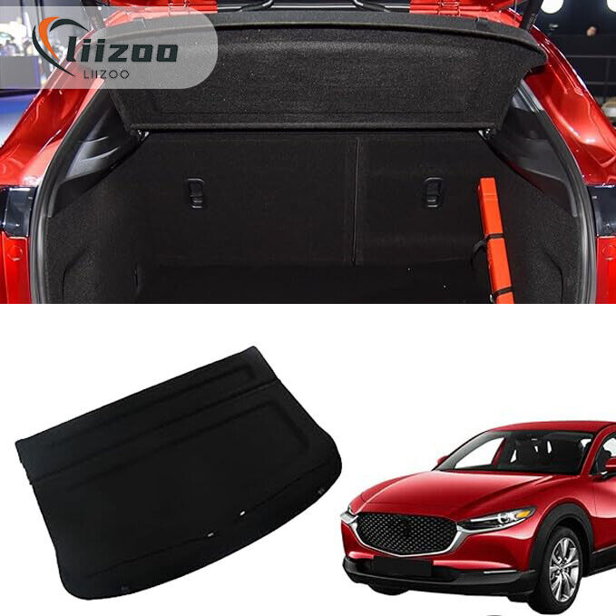 Cargo Cover for 2020-2024 Mazda CX-30 Rear Trunk Security Shade Accessories