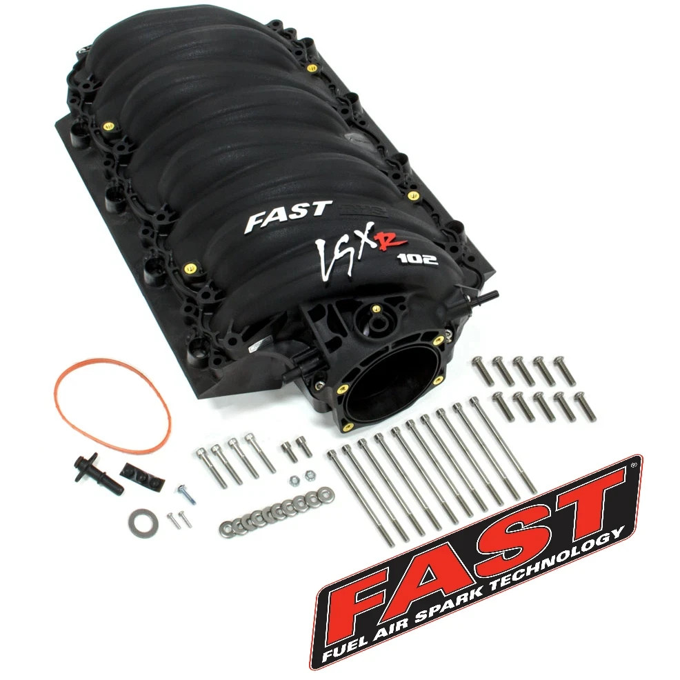 Fast LSXR 102 mm Cathedral Port Intake Manifold For GM LS1 LS2 LS6 146302B