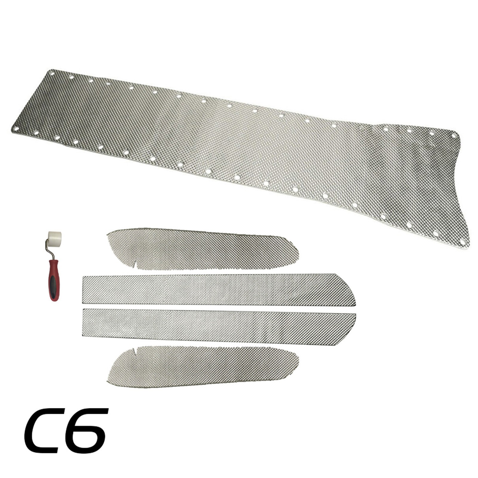 DEI for C6 Corvette - Trans Tunnel Heat Shield Complete Kit