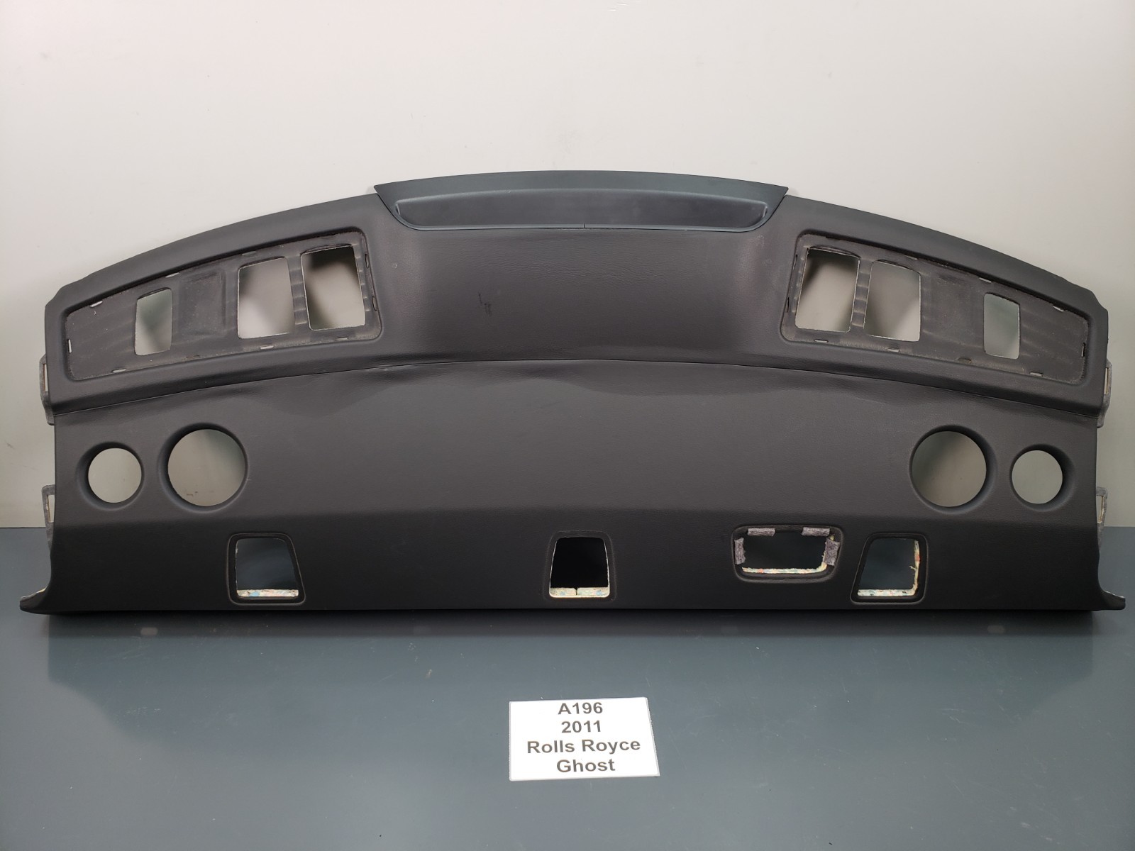 ✅ 10-14 OEM Rolls Royce Ghost RR4 Rear Window Sun Shade Screen Roller Trim Black