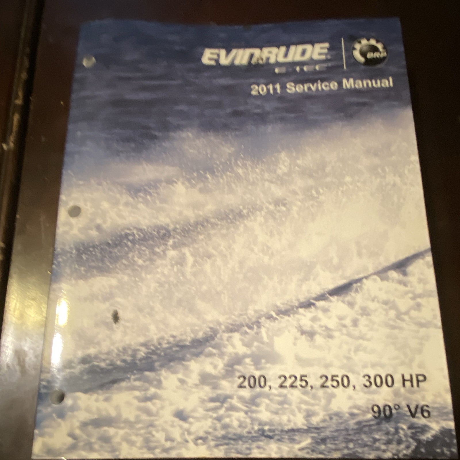 2011 Evinrude E-TEC 200 225 250 300 HP 90° V6 Service Shop Manual P/N 5008334