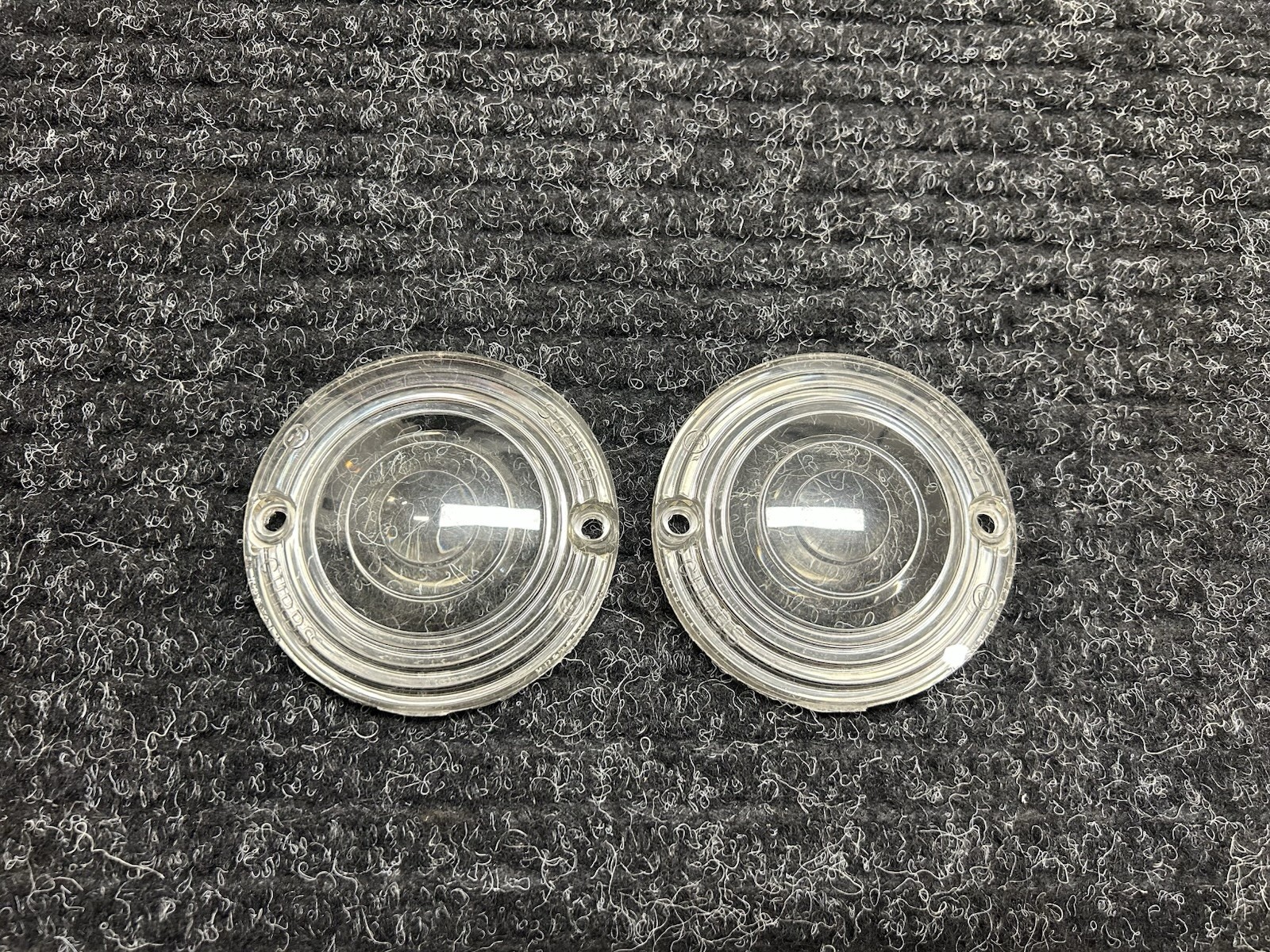 1955 1956 Chrysler 300 Parking Turn Signal Light Lens Pair