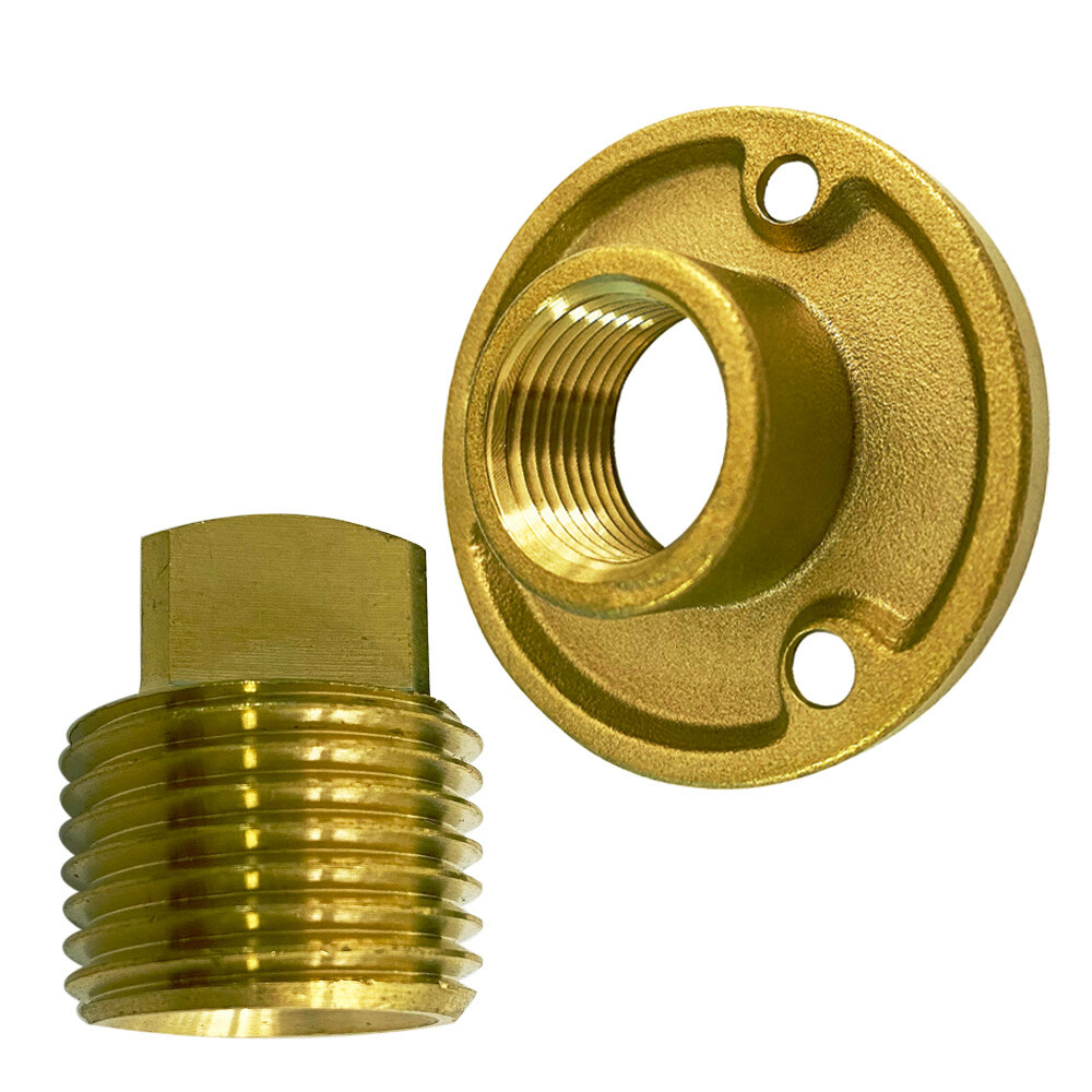NEW 1 inch hole Garboard Drain Plug Kit Boat Garboard Transom Scuttle Drain Plug