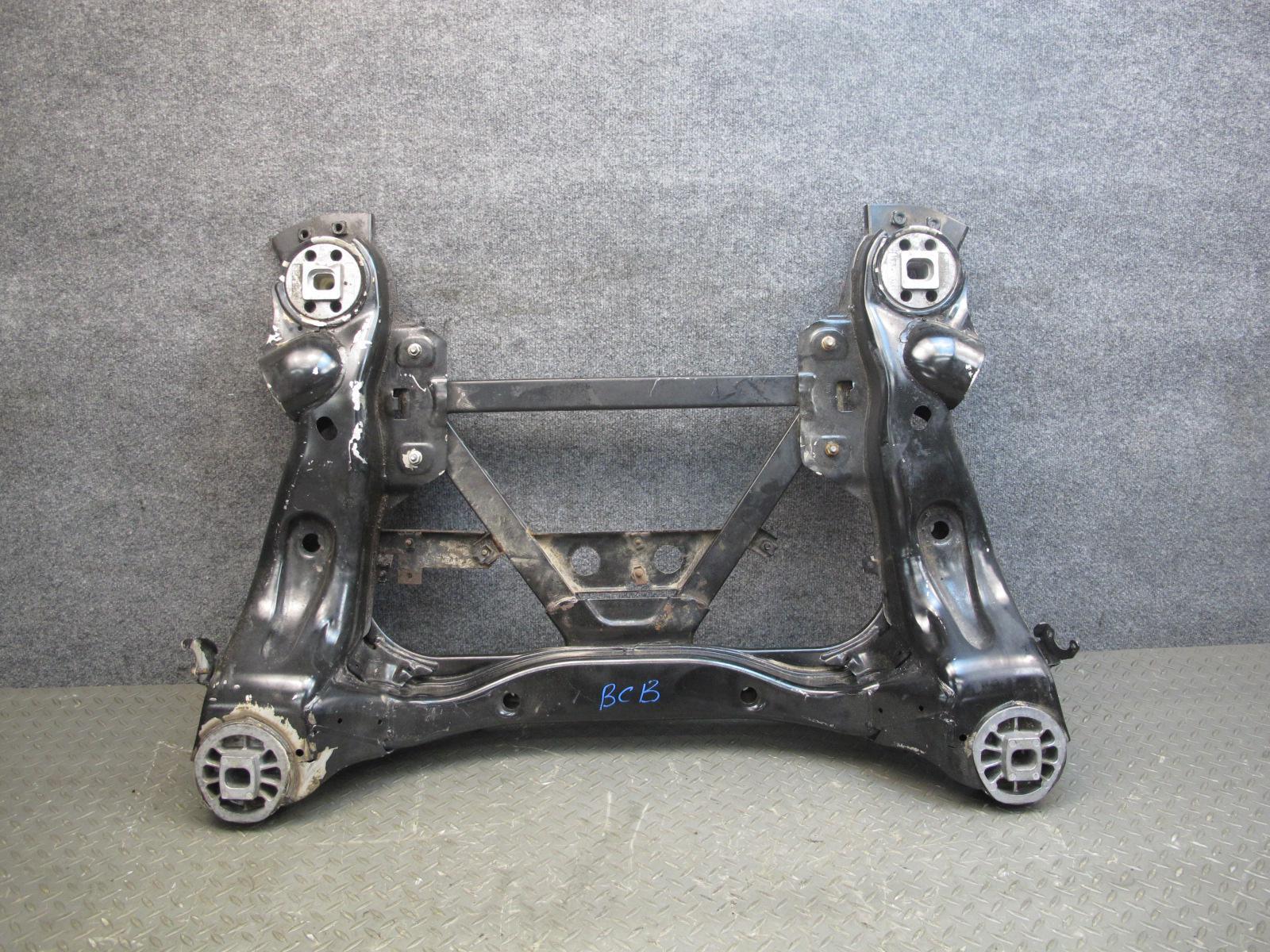 07-10 BENTLEY CONTINENTAL GTC FRONT ENGINE SUB FRAME CROSSMEMBER CARRIER 37k