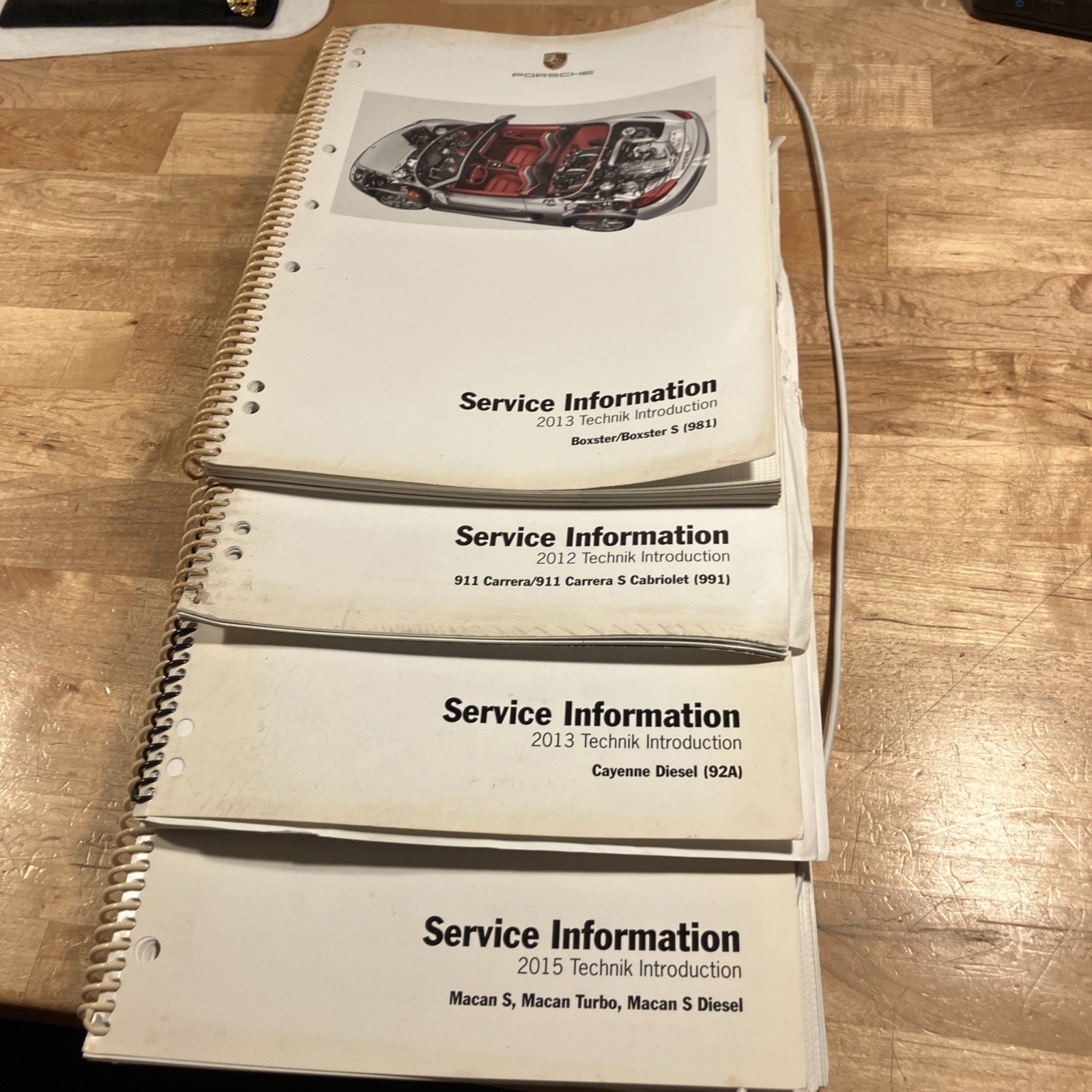 2002 PORSCHE BOOK S SERVICE INFORMATION TECHNICAL INFORMATION