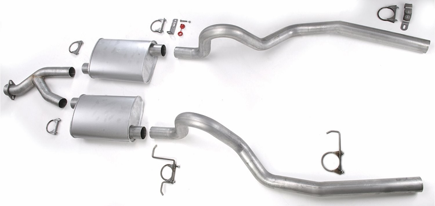JEGS Cat-Back Exhaust System for 1999-2004 Ford Mustang w/V6