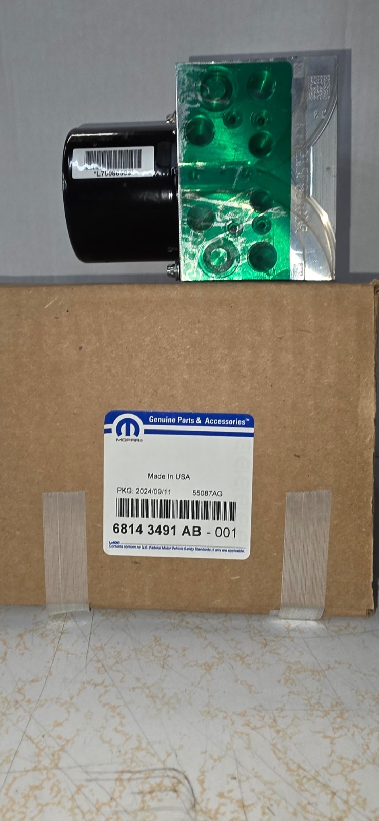 68143491AB | Genuine Mopar 2014-2018 Dodge Ram 2500/3500 ABS HCU & Module OEM