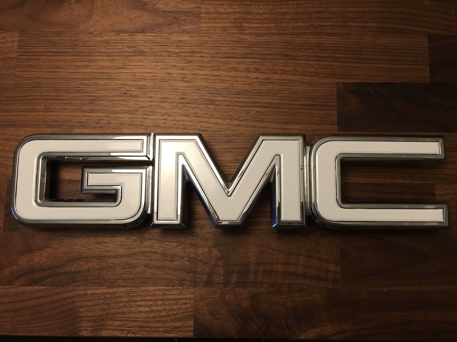 07-17 GMC Sierra Yukon GLOSS WHITE Front Grill / Rear Emblem Overlay Kit Decal