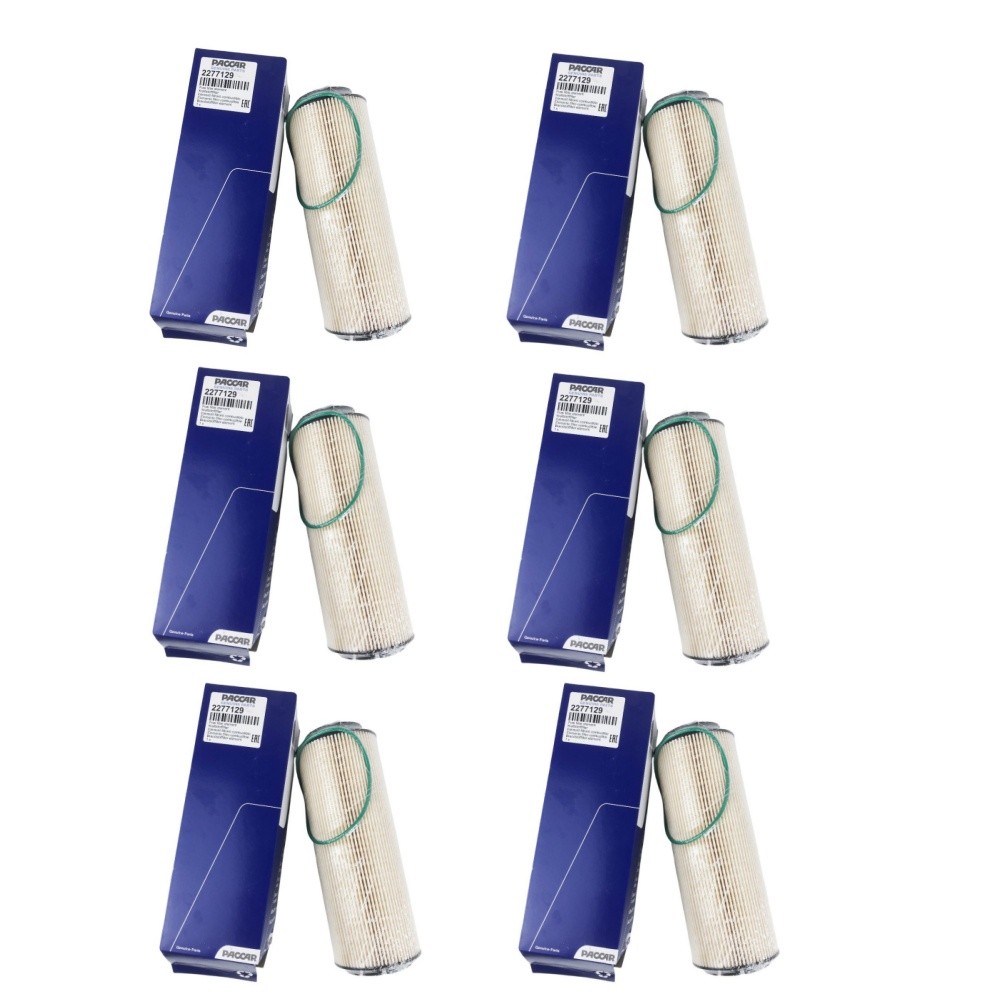 NEW 6X 2277129 2277129PE Fuel Filter for Paccar MX-13 MX13 2133096 2133096PE