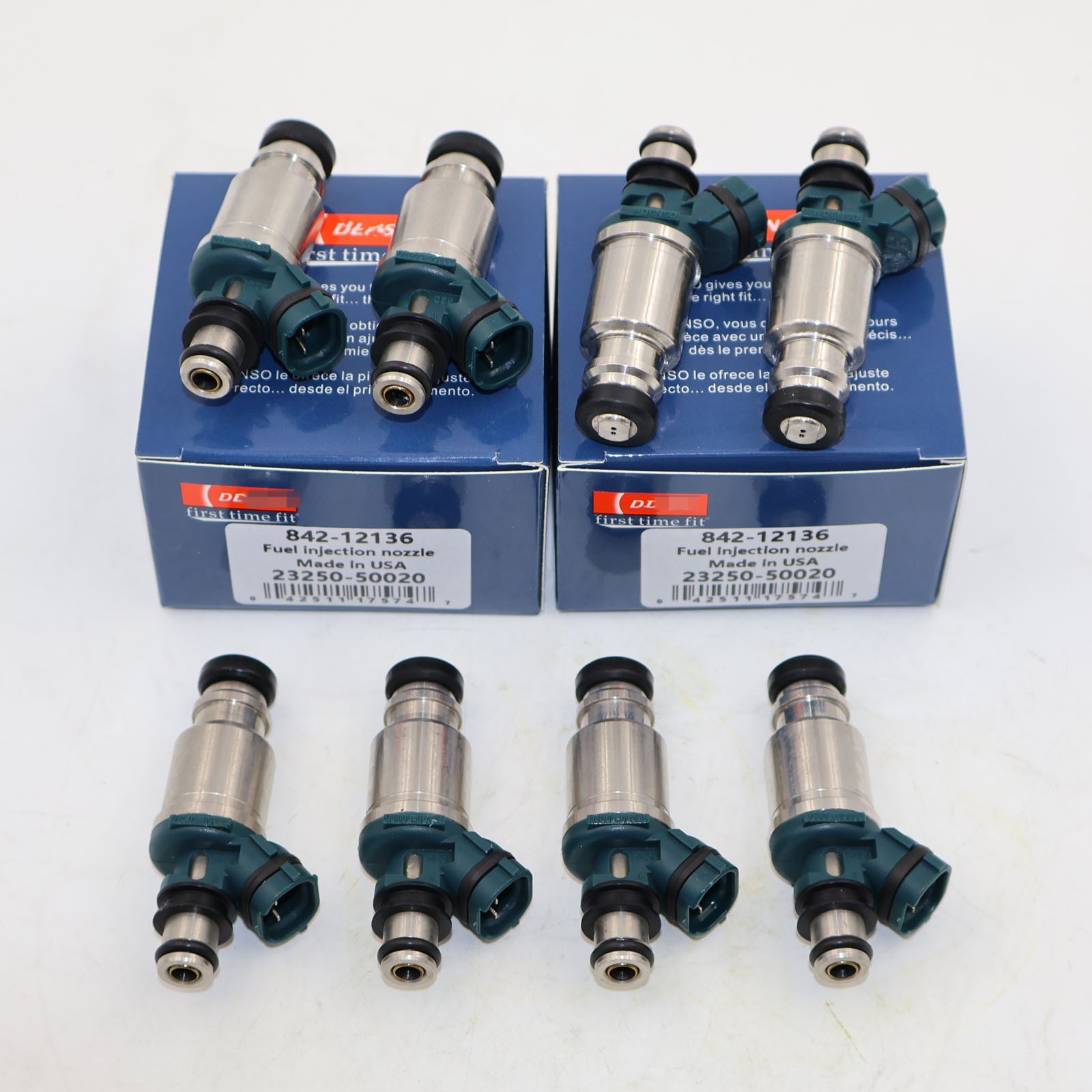 OEM NEW Fuel Injectors For Denso 1992-1997 Lexus LS400 SC400 4.0L V8 Set of 8