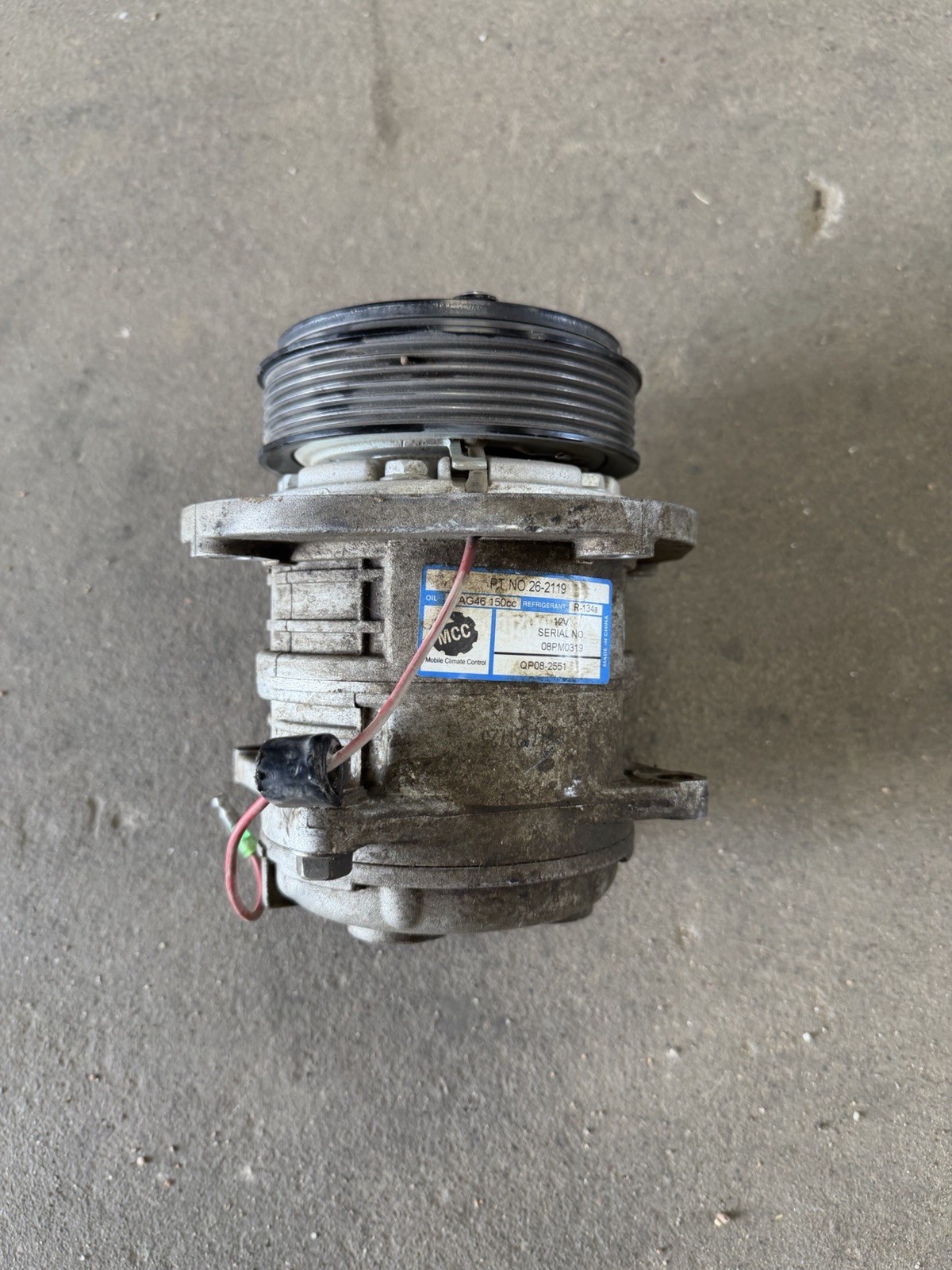 Polaris Ranger XP 1000 Northstar 20 HVAC Compressor 3023108 50860 Polaris Ranger XP 1000 Northstar 20 HVAC Compressor 3023108 50860