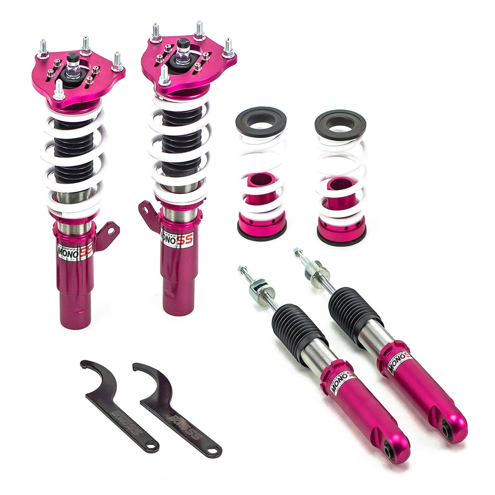 Godspeed MonoSS Coilovers Lowering Kit fits 23-27 HR-V Height Adj damping 16 Way