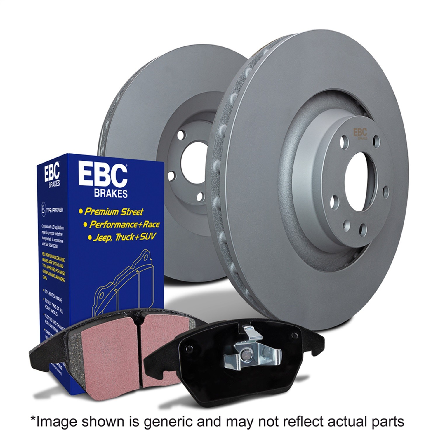 EBC for S1 Kits Ultimax Pads and RK rotors S1KR1741