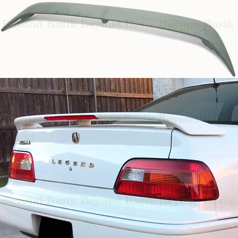 1991 92 93 94 1995 Acura Legend 4dr Factory Style Trunk Spoiler Wing W/L PRIMER