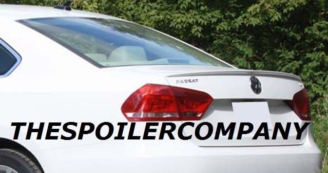 NEW SIMULATED CARBON FIBER SPOILER FOR 2012-2019 VW VOLKSWAGEN PASSAT-NO DRILL