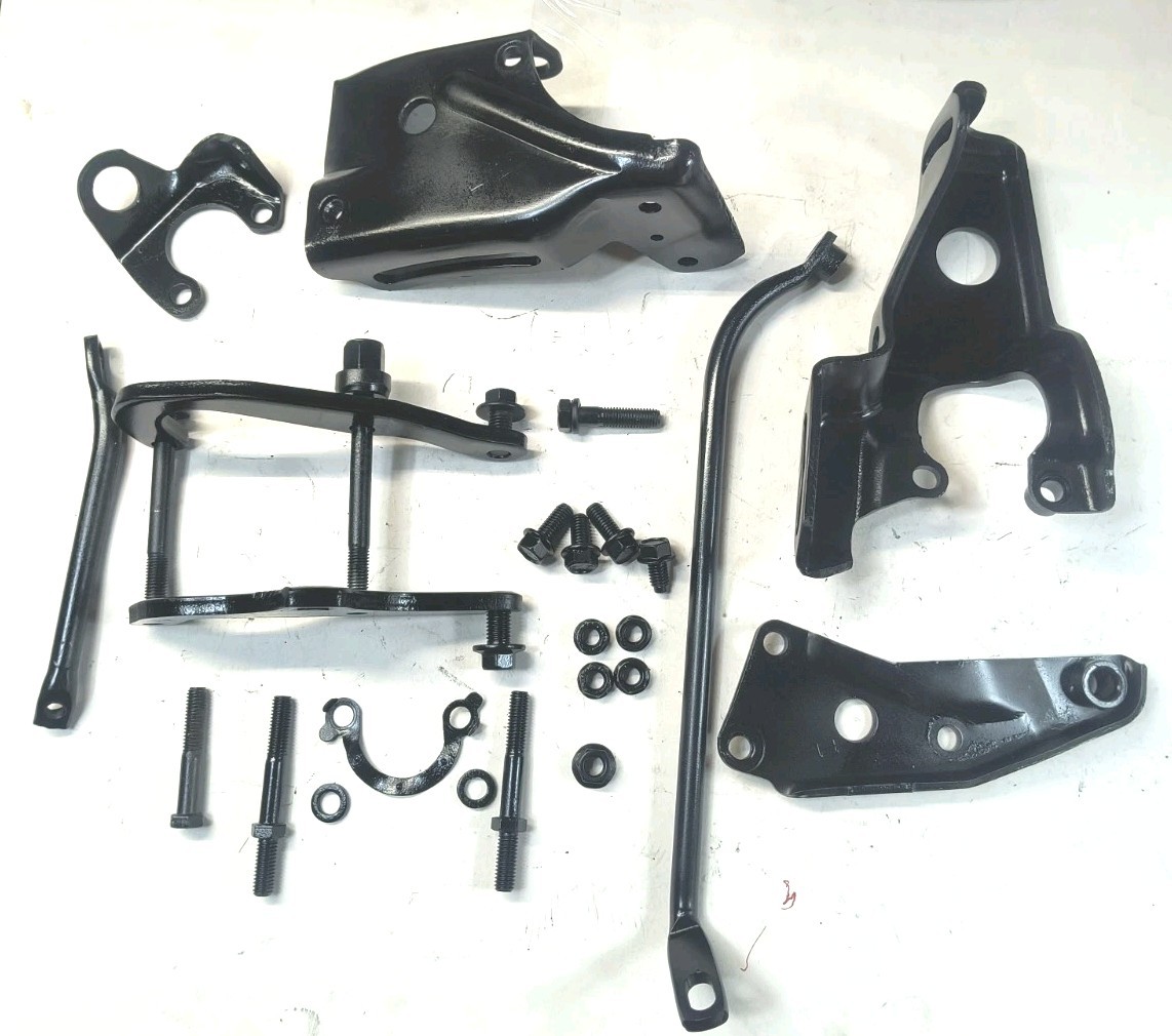 80-87 Chevy SBC R4 A/C COMPRESSOR MOUNT BRACKETS Type-1 AC Air Conditioning #2