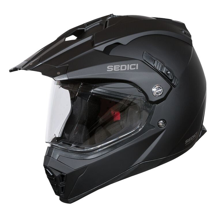 Sedici Viaggio Black Helmet DOT FMVSS NO.218 CERTIFIED S Sedici Viaggio Black Helmet DOT FMVSS NO.218 CERTIFIED S