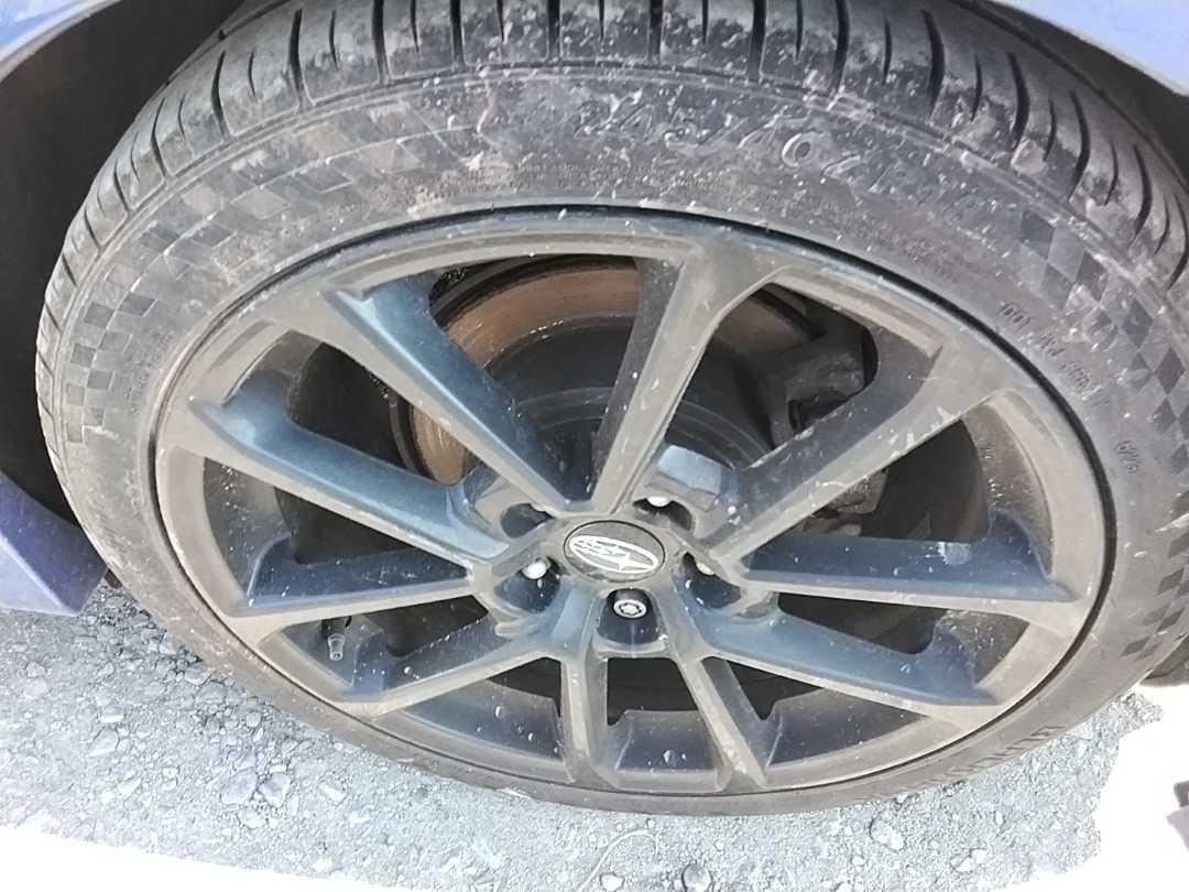 Wheel 18x8-1/2 Alloy 10 Spoke Dark Metallic Fits 20-21 WRX 3306508