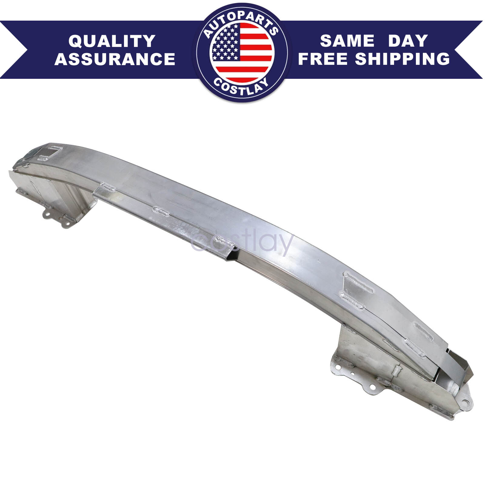 1X Front Bumper Reinforcement Aluminum Bar for Honda Accord 2018-2020 New