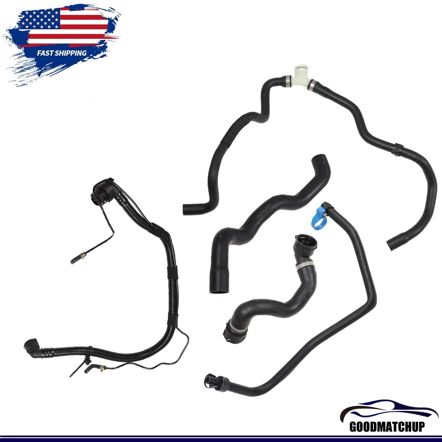 Radiator Coolant Hose & Heater Hose & PCV Pipe For 2011-16 Chevrolet Cruze1.4L
