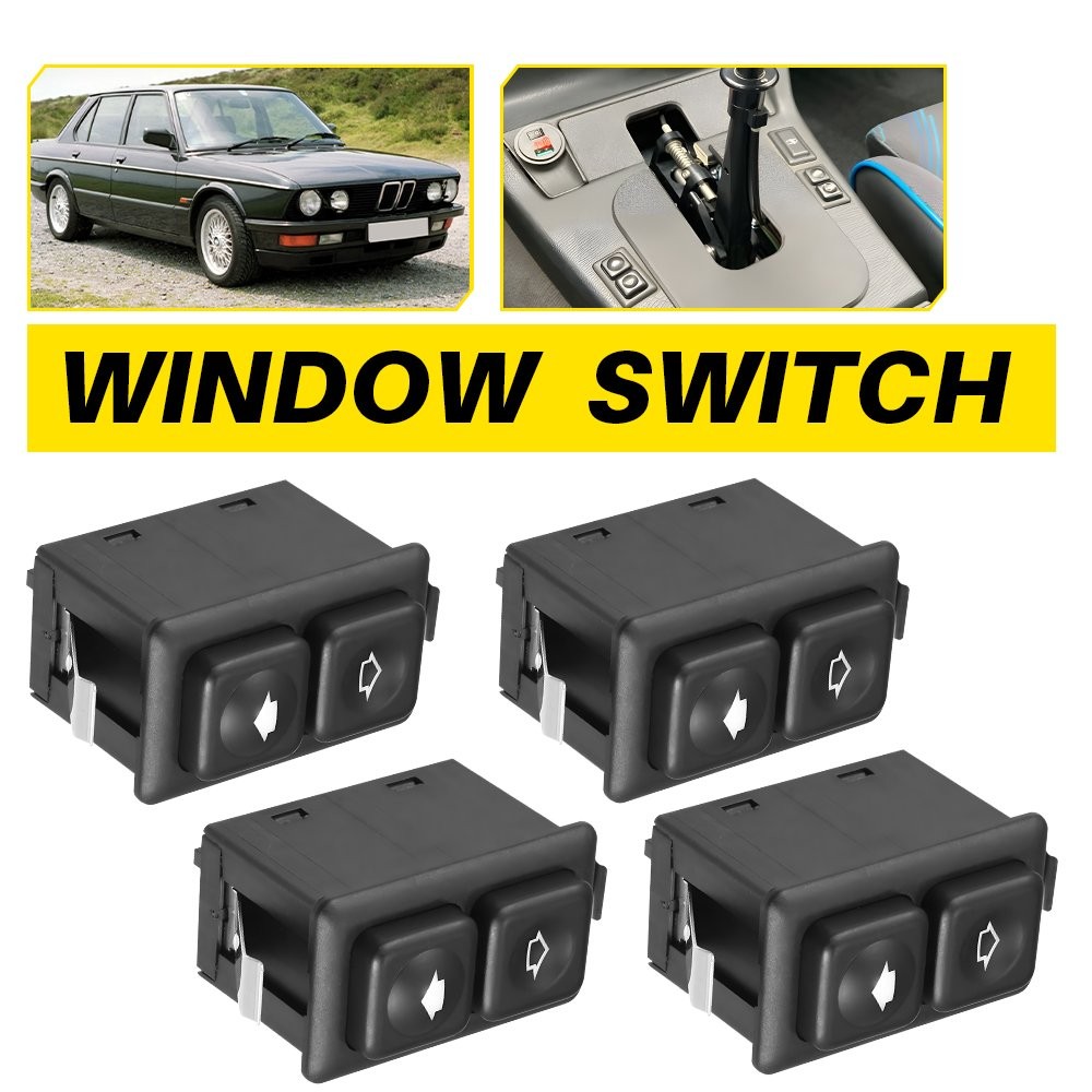 Driver Left Power Master Window Control Switch For 1975-1989 BMW 6 Series Coupe