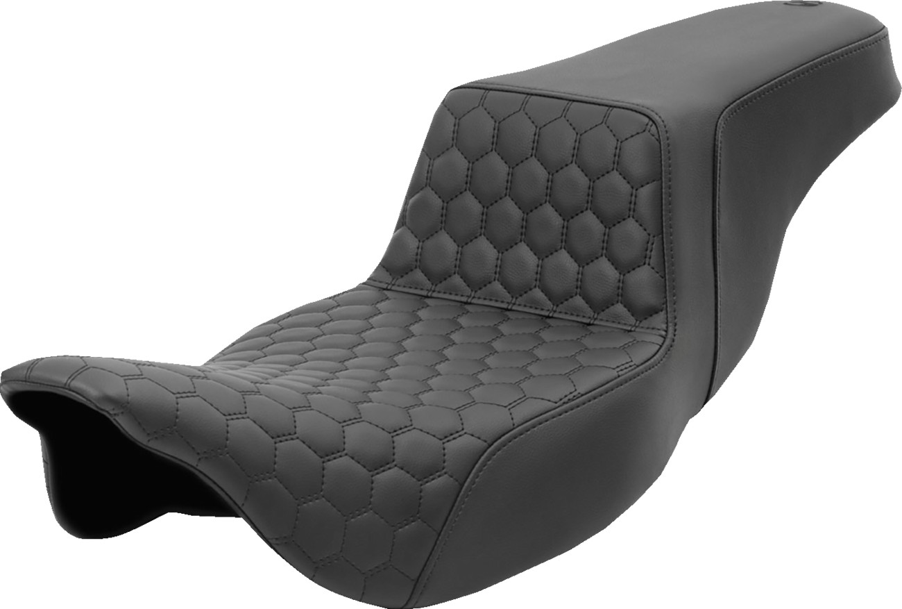 SADDLEMEN - Step-Up Seat Honeycomb Extended Reach for FL '08-'23 | 808-07B-178 SADDLEMEN - Step-Up Seat Honeycomb Extended Reach for FL '08-'23 | 808-07B-178