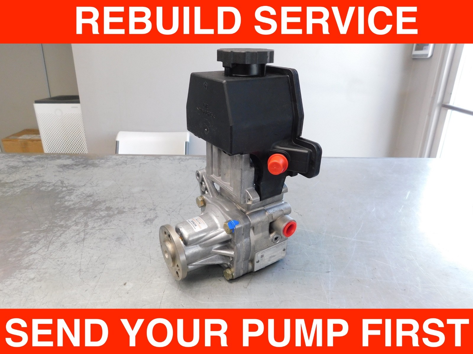 1997 1998 SL500 500E E420 ZF POWER STEERING PUMP 1294662301 - REBUILD SERVICE