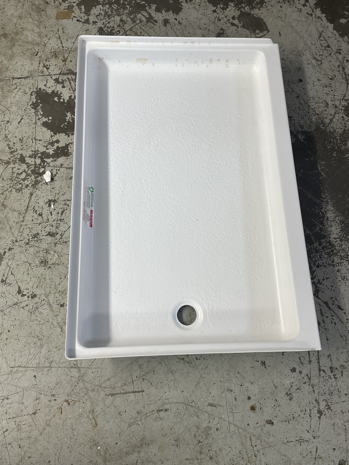 DUO FORM 243612221 LH SHOWER PAN 24″ x 36″ x 5.63″ W/ 2\