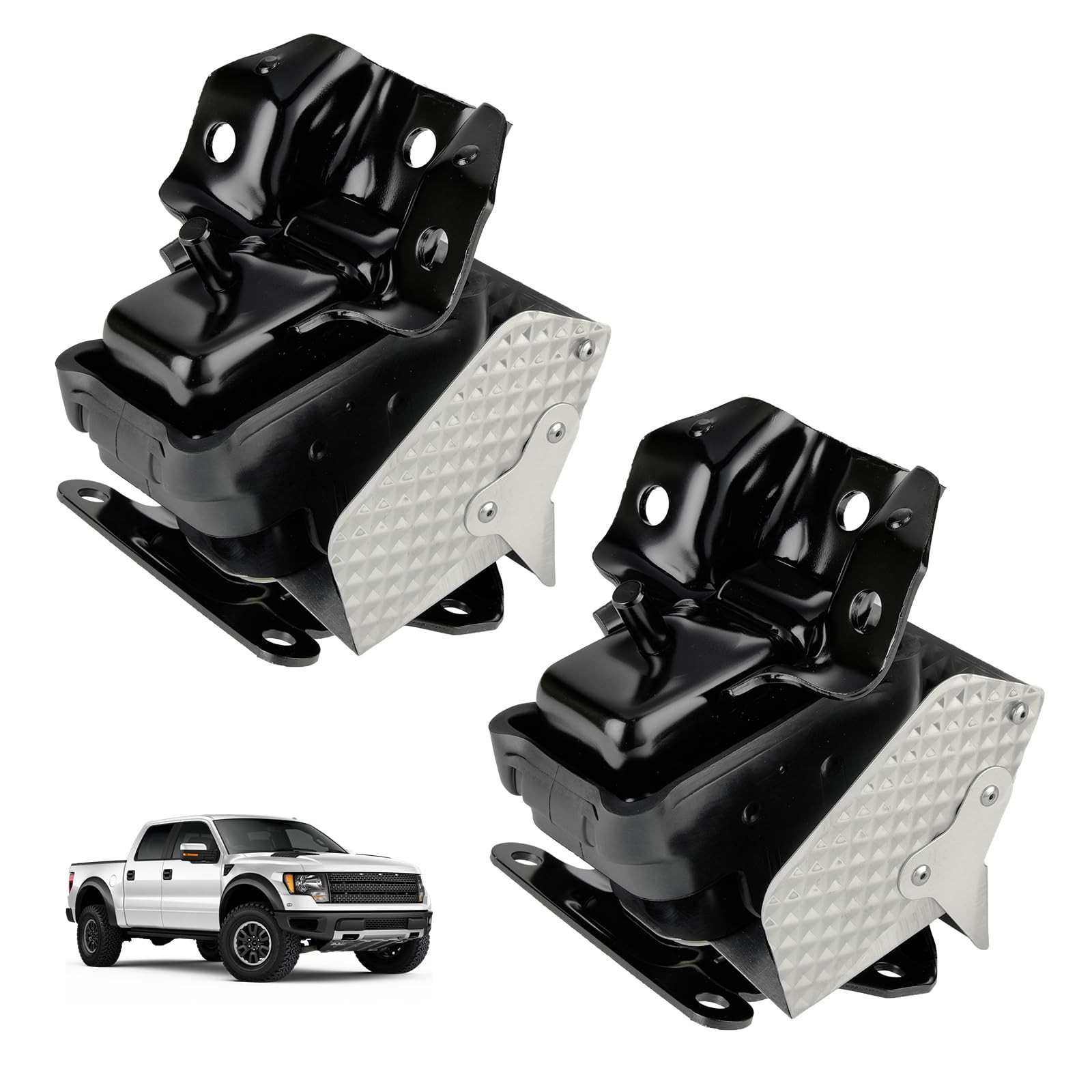 2x Hydraulic Engine Motor & Trans Mounts For 2007-2012 GMC Yukon XL 1500 5.3L