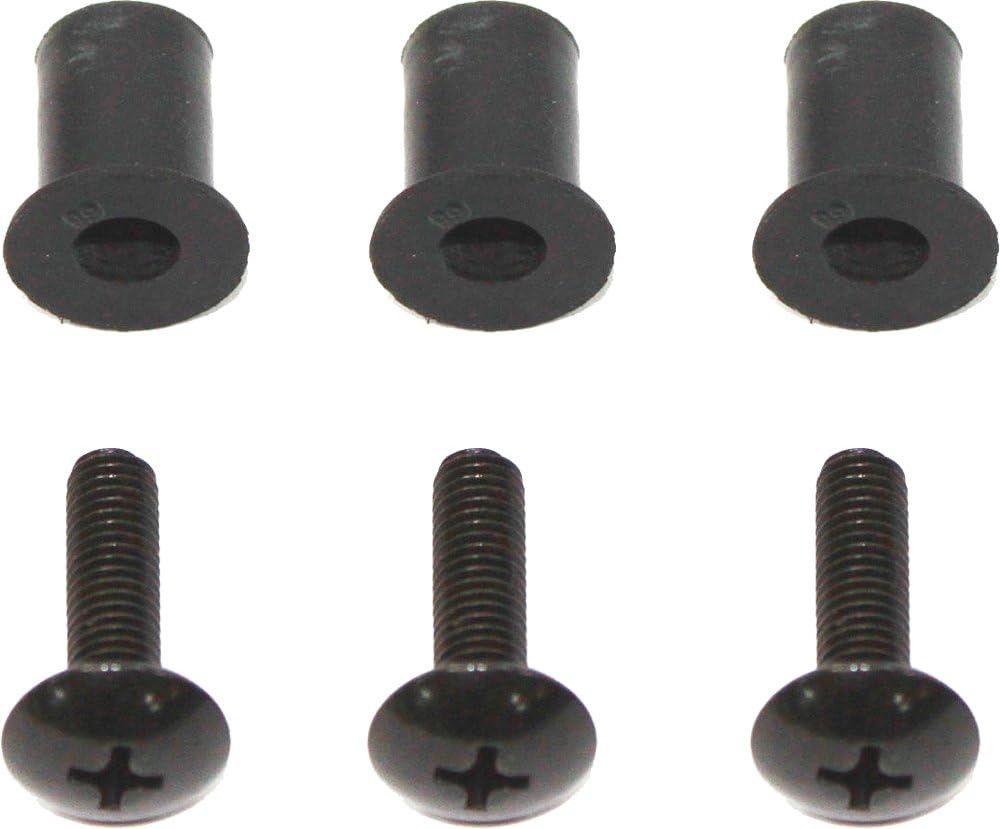 SPI Yamaha Snowmobile Windshield Screw Kit Rubber 90150-05024-00, 90176-05523-00