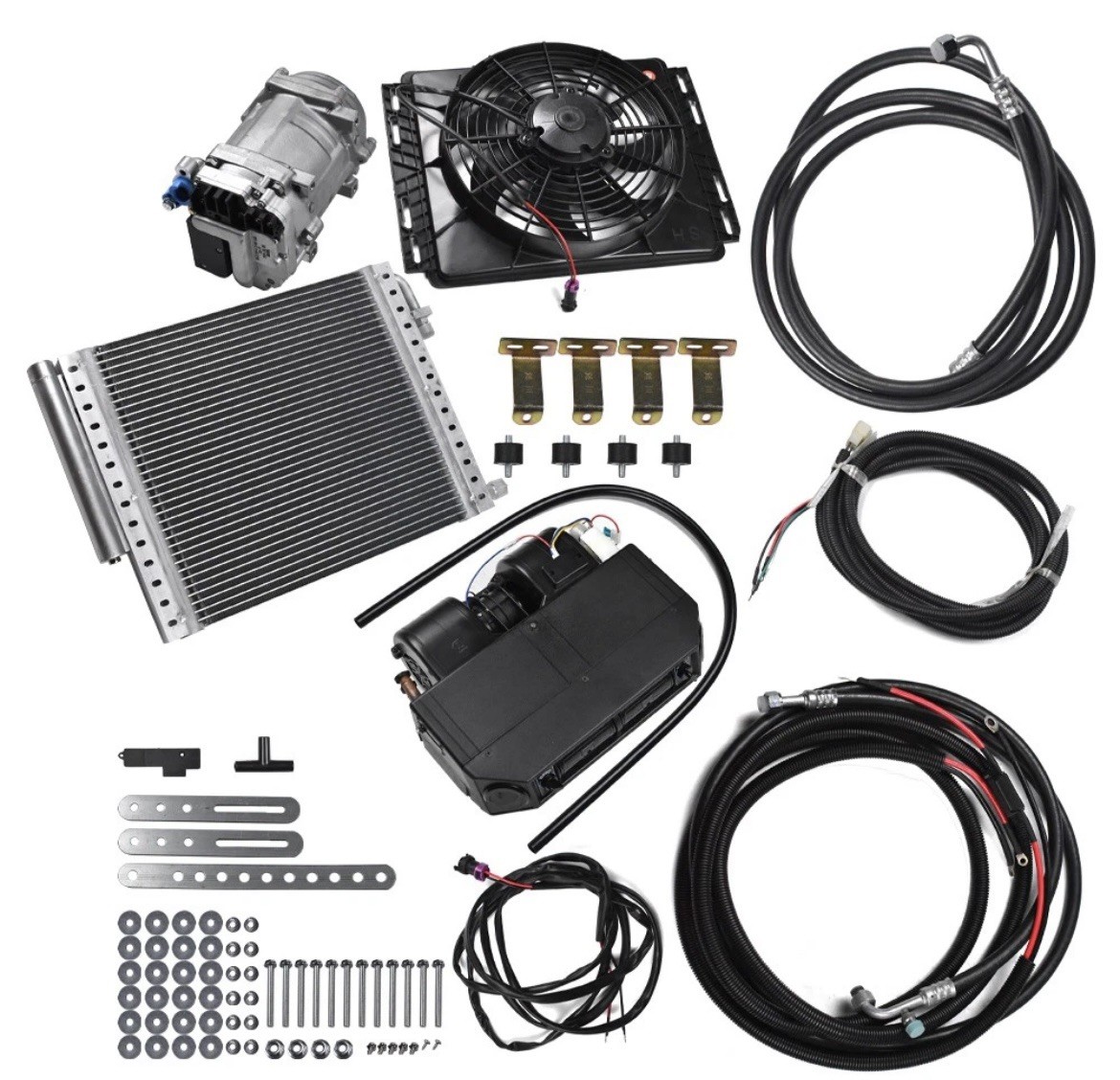 VW Beetle AC 12V Electric Under Dash Cooling Heat Kit Classic VW