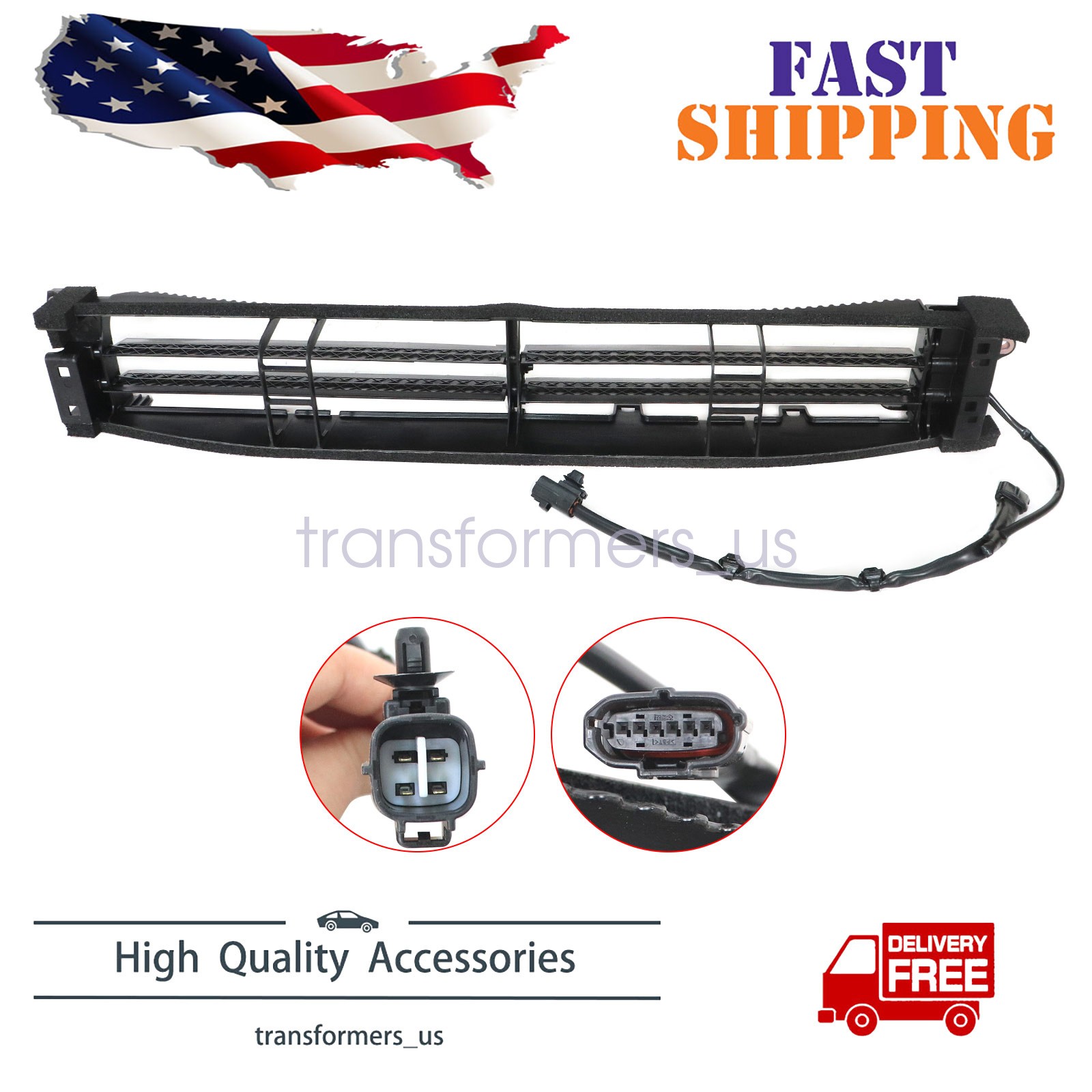 New Radiator Shutter Assembly Fits 2020-2022 Toyota Corolla Sedan TO1206102