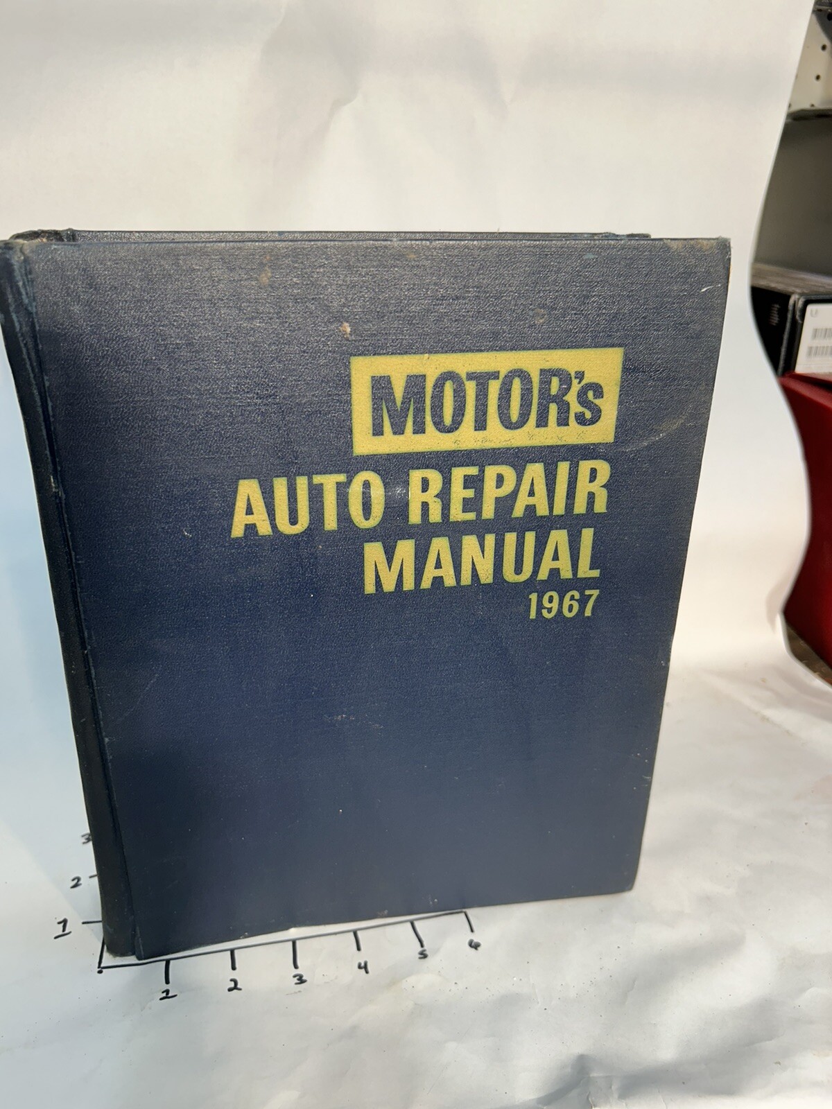 Motor’s Auto Repair Manual 1967 Hardcover Mechanic’s Guide. Vintage