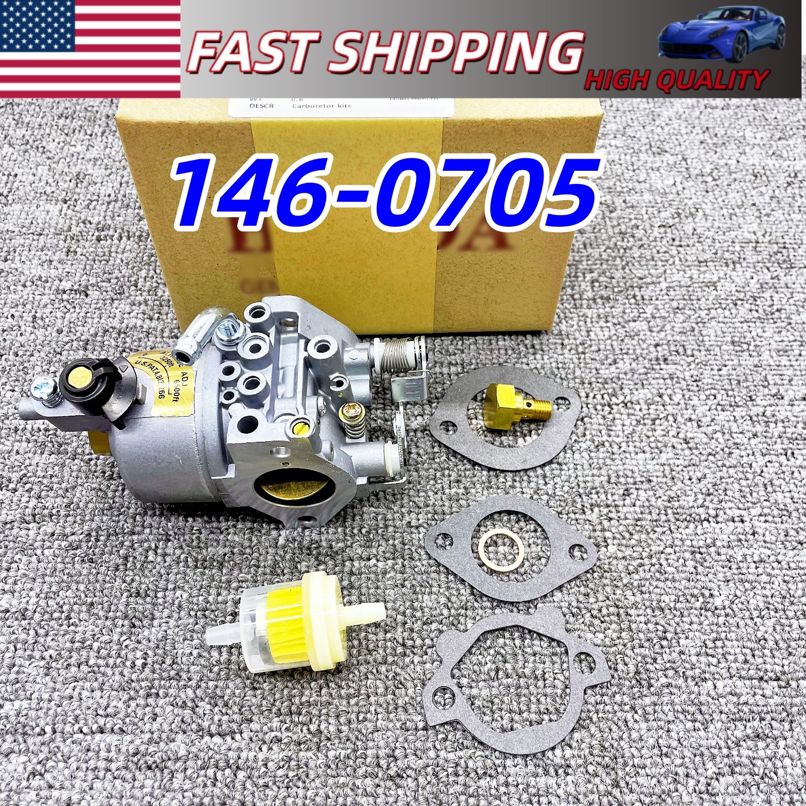 146-0705 Generator Carburetor Fits For Onan Cummins RV 2.8 KV