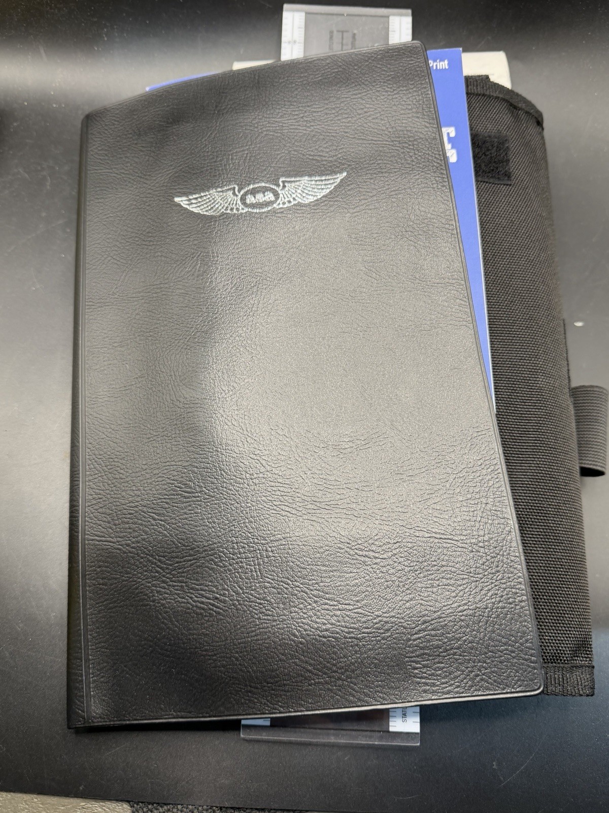 ASA Student Pilot Flight Gear Lot Tri-Fold Kneeboard E6B Computer Plotter 