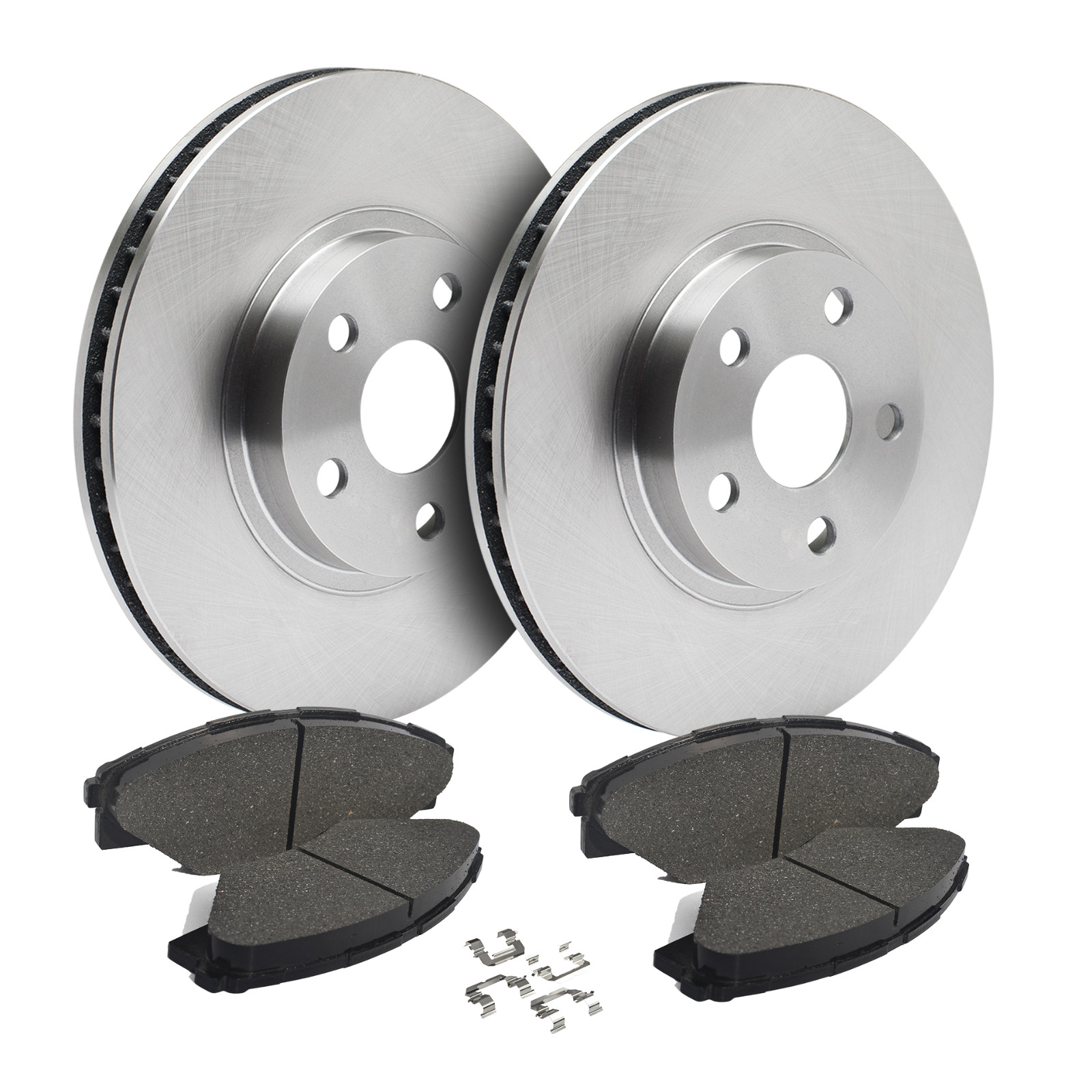 Front Brake Rotors + Ceramic Pads for 2012-2019 Nissan Versa Note Micra