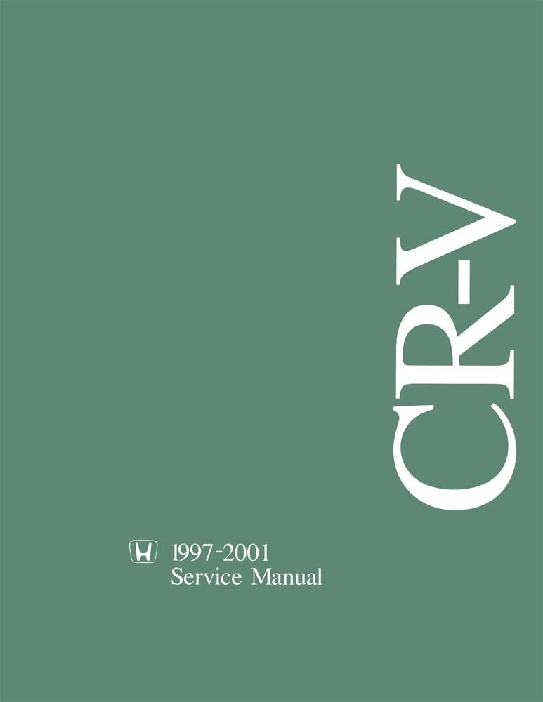 1997-2001 Honda CR-V Factory Shop Service Manual 1997-2001 Honda CR-V Factory Shop Service Manual