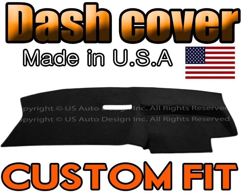 Fits 1989 - 1993 FORD  THUNDERBIRD  DASH COVER MAT  DASHBOARD PAD  /  BLACK
