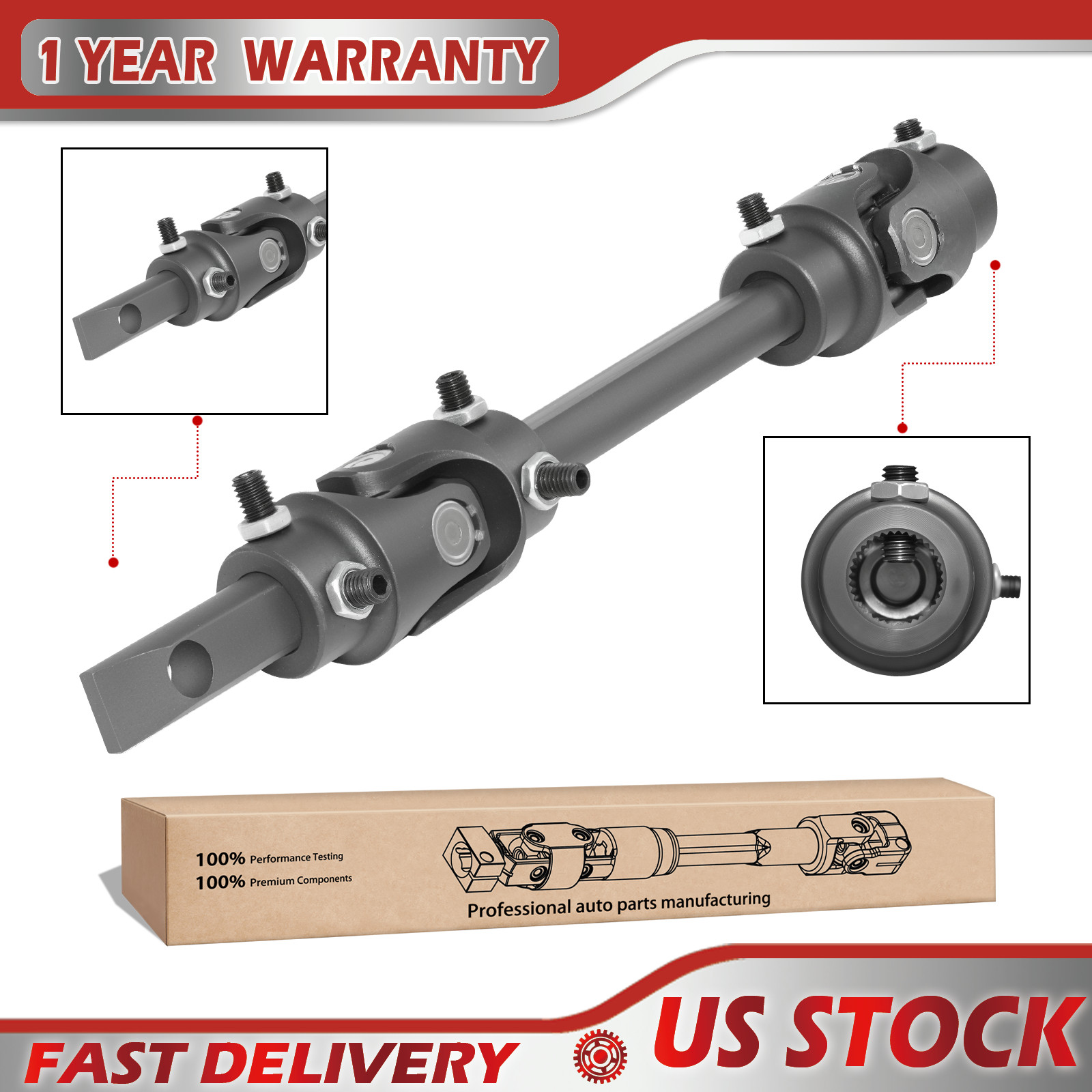 Steering Shaft For 1979-1993 Ford Mustang 000656 Steering Shaft For 1979-1993 Ford Mustang 000656