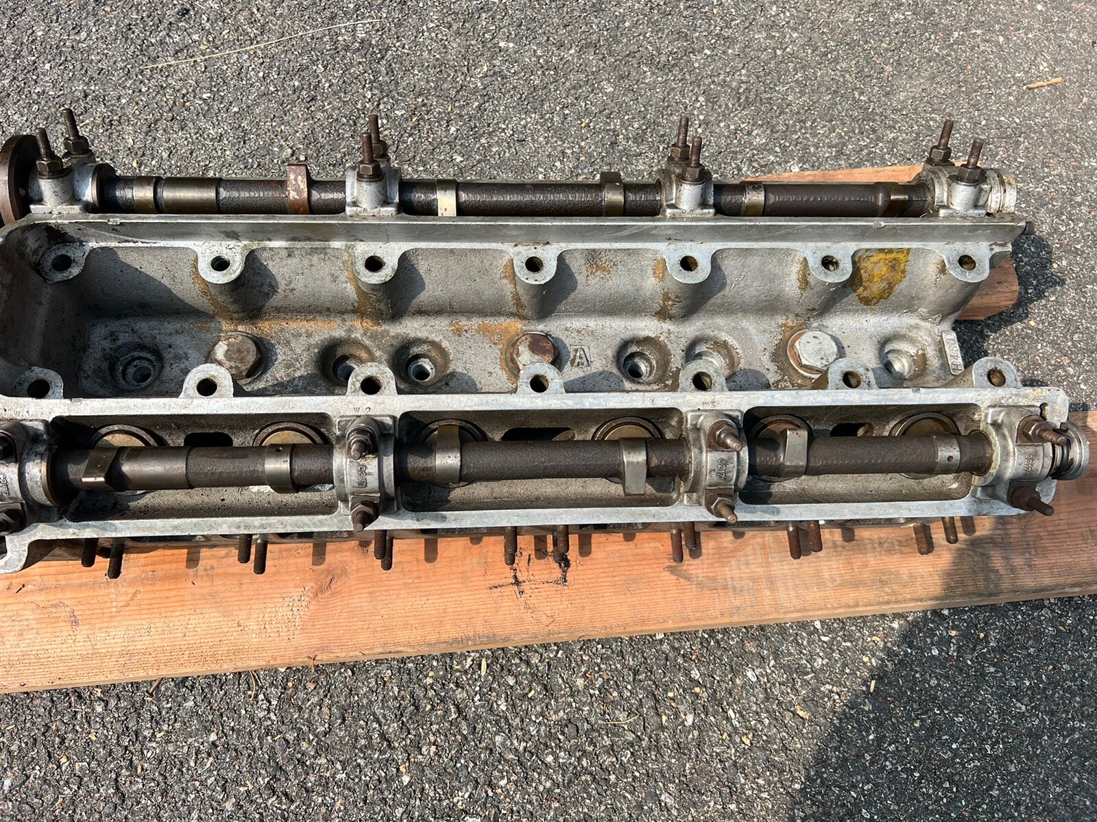 Early 1962 Jaguar XKE Series I 3.8 E-Type Engine Cylinder Head Pressure Tested